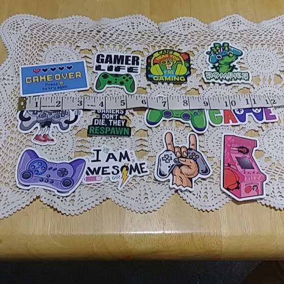 Video Gamer stickers for tablets, laptop, lockers, crafts, scrapbookng - Picture 2 of 5